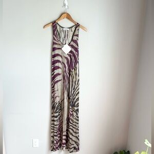 NEW EMILIO PUCCI  LINEN MAXI DRESS 10